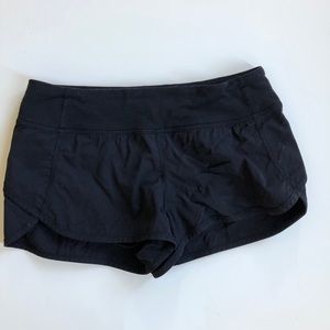 Black ivivva shorts in good condition size 12